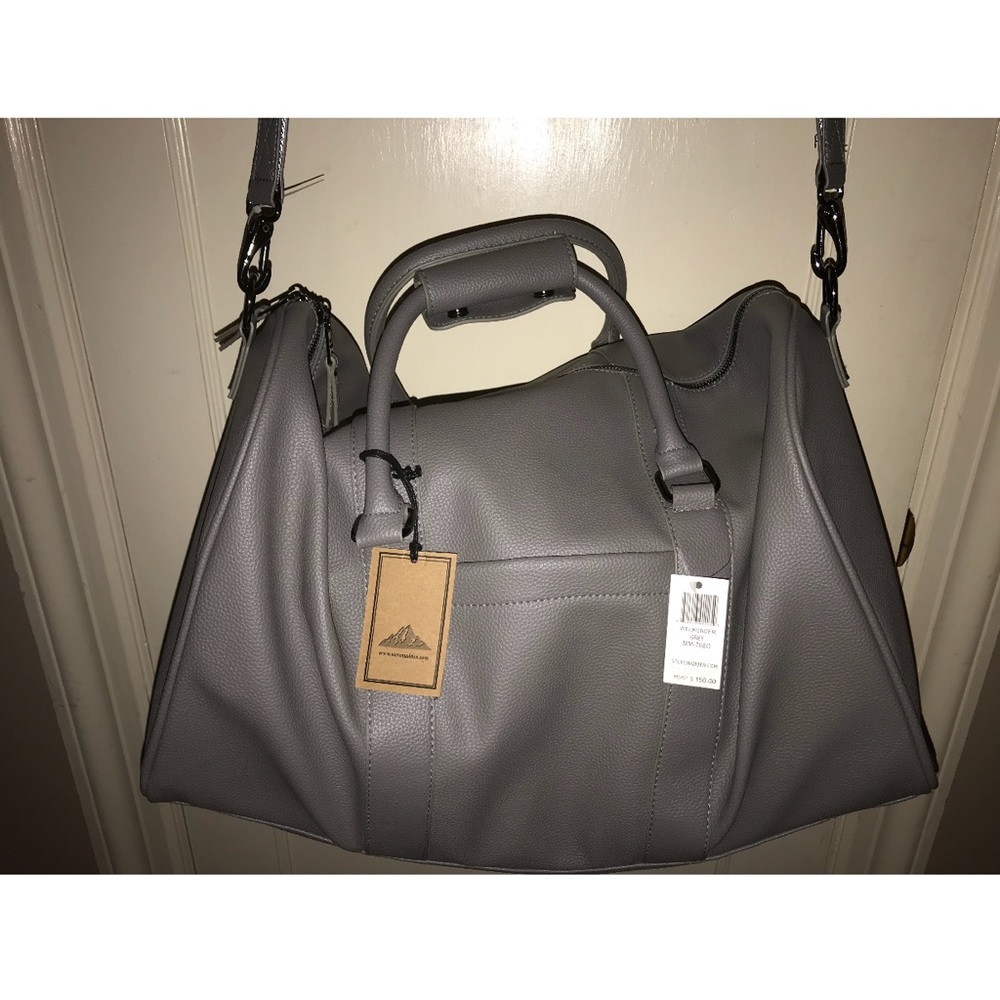 Steve Madden NWT Leather Duffle Bag